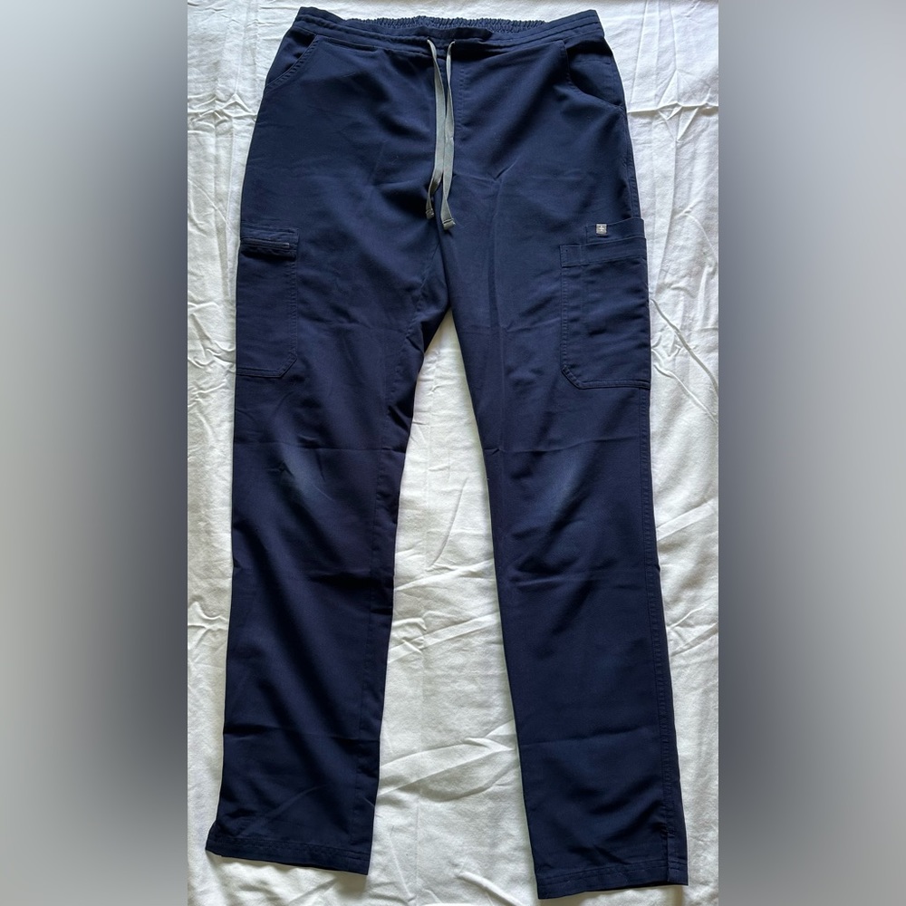 FIGS Skinny Yola Navy Scrub Pants